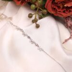 Silver Flower Chain Bracelet