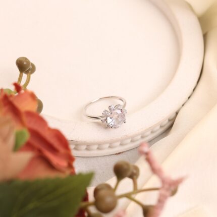 Classic Round-Cut Solitaire Ring
