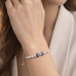 Silver Guardian Evil Eye Bracelet