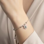 Silver Flower Bracelet