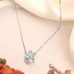 Blue Blossom Necklace