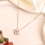 Four-Petal Pearl Pendant