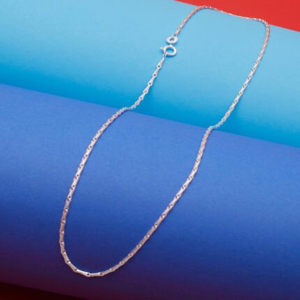 Silver link chain