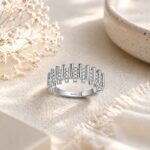 Elegant Sterling Silver Crown Ring